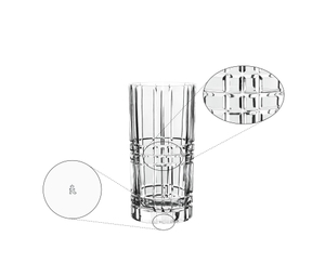 NACHTMANN Square Vase - 28cm | 11.063in 