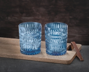 NACHTMANN Ethno Tumbler - vintage blue in use