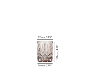 NACHTMANN Noblesse Whisky Tumbler taupe 