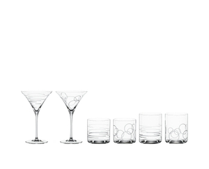 SPIEGELAU Signature Drinks Soft Drink Tumbler, circles in the group
