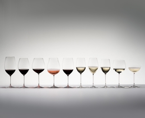 RIEDEL Veritas New World Pinot Noir, Nebbiolo & Rosé Champagne Glass en grupo