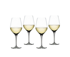 SPIEGELAU Authentis White Wine - small filled with a drink on a white background