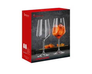SPIEGELAU Special Glasses Spritz Set in the packaging