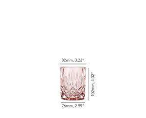 NACHTMANN Noblesse Whisky Tumbler - peach 