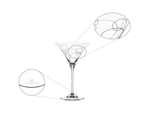 SPIEGELAU Signature Drinks Cocktail Glass, circles 