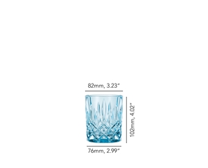 NACHTMANN Noblesse Whisky Tumbler - aqua 