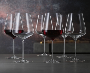 SPIEGELAU Definition Bundle Bordeaux Glasses in use