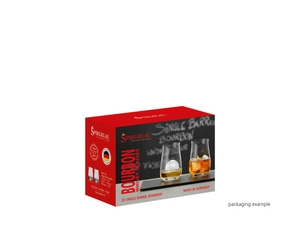 SPIEGELAU Special Glasses - Whisky Single Barrel Bourbon in the packaging