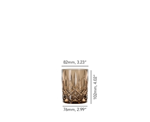 NACHTMANN Noblesse Whisky tumbler - tabacco 
