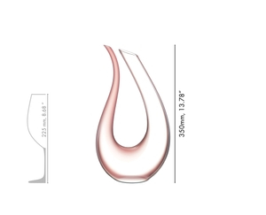 RIEDEL Amadeo Decanter - rosa 