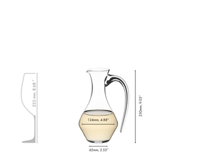 RIEDEL Fatto A Mano Cabernet Decanter - black 