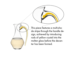 RIEDEL Fatto A Mano Cabernet Decanter - yellow 