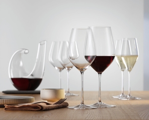 SPIEGELAU Hybrid Bicchiere da vino rosso in uso
