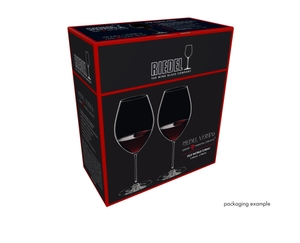 RIEDEL Veritas Old World Syrah in the packaging