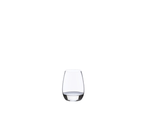 RIEDEL O Wine Tumbler Spirits/Fortified Wines/Cask Aged Brandies filled with a drink on a white background