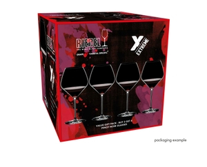 RIEDEL Extreme Pinot Noir en el embalaje
