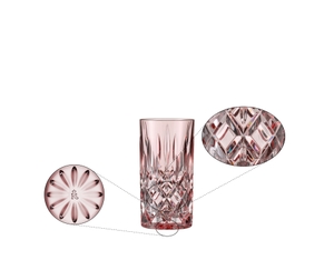 NACHTMANN Noblesse Long Drink Glass - rosé 