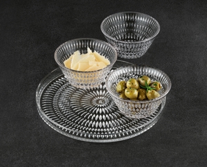 NACHTMANN Ethno Serving Set/4 in use