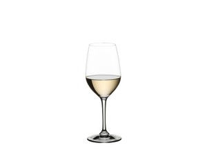 NACHTMANN ViVino White Wine Glass filled with a drink on a white background