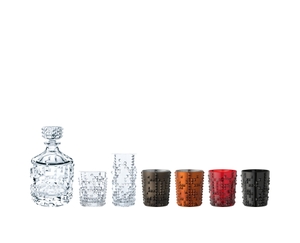 NACHTMANN Punk Juego de vasos de whisky + vasos de combinados en grupo