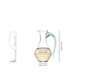 RIEDEL Fatto A Mano Cabernet Decanter - mint 