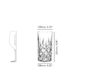 NACHTMANN Noblesse Vase / Hurricane Lamp - 23cm | 9.094in 