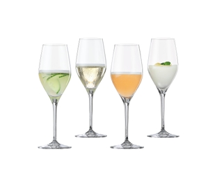 Lot 4 Flûtes à Champagne Spiegelau Style 310 Ml - Cristal Fin, Parfait Bulles & Arômes