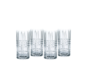 NACHTMANN Square Long Drink filled with a drink on a white background
