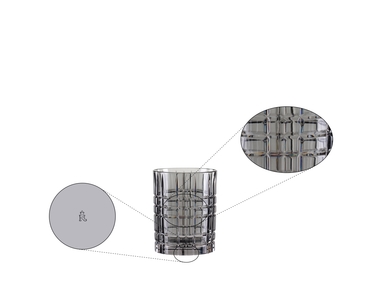 Highland Tumbler Quadratisch - Rauchfarben - variant-extra-97439-3