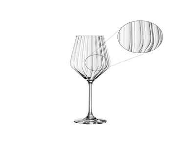 SPIEGELAU Lifestyle Burgundy Glass 