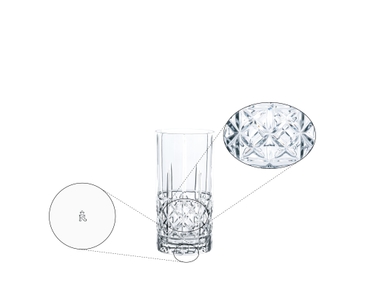 Highland Longdrinkglas Diamond - variant-extra-98235-3