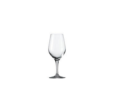 SPIEGELAU Profi Tasting filled with a drink on a white background