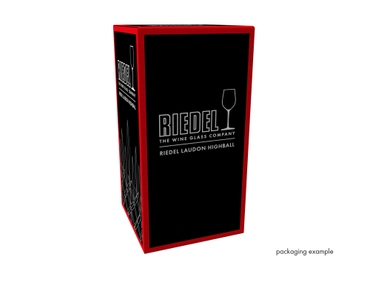 RIEDEL Laudon Highball - nero nella confezione