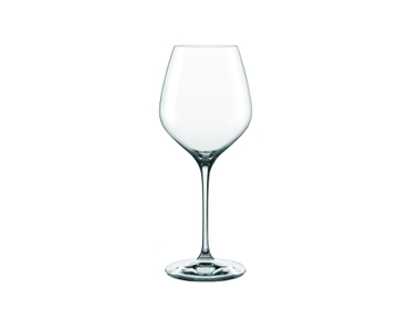 NACHTMANN Supreme Burgundy XL filled with a drink on a white background