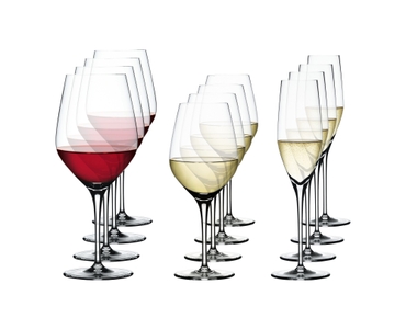 Spiegelau Authentis Bicchieri Da Vino XXL – Set 4 Pezzi, 625 Ml, Cristallo, Lavastoviglie, Made In Germany