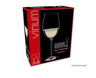 RIEDEL Vinum Sauvignon Blanc/Dessert Wine in the packaging