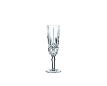 NACHTMANN Noblesse Champagne Glass filled with a drink on a white background