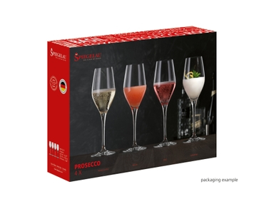 SPIEGELAU Special Glasses Prosecco in the packaging