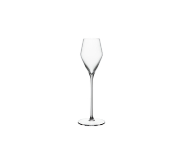 SPIEGELAU Definition Digestive Glass filled with a drink on a white background