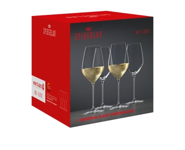 SPIEGELAU Hi-Lite Copa universal en el embalaje