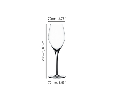 SPIEGELAU Authentis Champagne Glass 