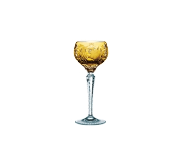NACHTMANN Traube Weinglas - Bernstein gefüllt mit einem Getränk auf weißem Hintergrund
