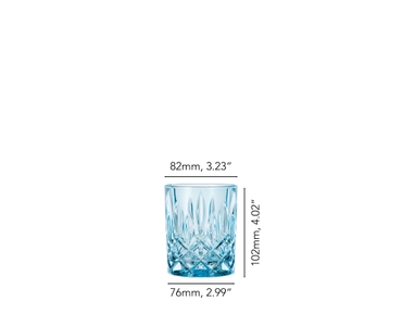NACHTMANN Noblesse Whisky Tumbler - aqua 