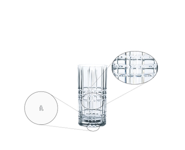 Highland Longdrinkglas quadratisch - variant-extra-98234-3