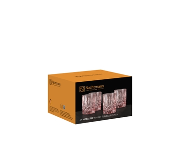 NACHTMANN Noblesse Whisky Tumbler - peach in the packaging