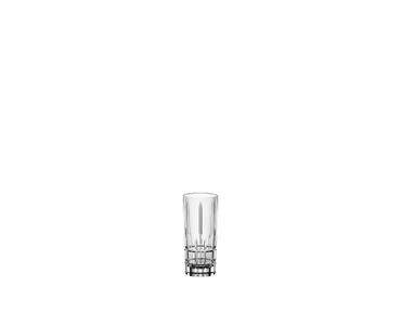 SPIEGELAU Perfect Serve Collection Shot Glass filled with a drink on a white background