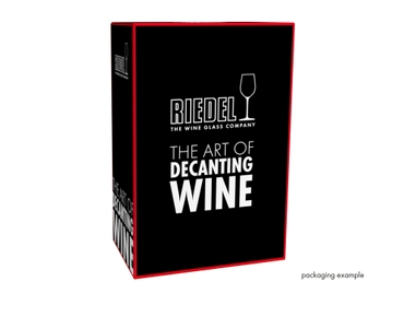 RIEDEL Black Tie Amadeo Decanter in the packaging