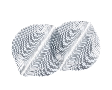 NACHTMANN Mambo Charger plate 32cm | 12.598in filled with a drink on a white background