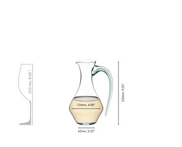 RIEDEL Fatto A Mano Cabernet Decanter - mint 