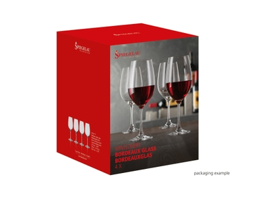 SPIEGELAU Winelovers Bordeaux Glass in the packaging